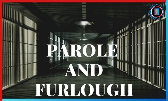 Parole and Furlough Rules